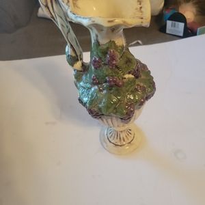 Vintage Arnell Decorative Pitcher, Marked And Signed.